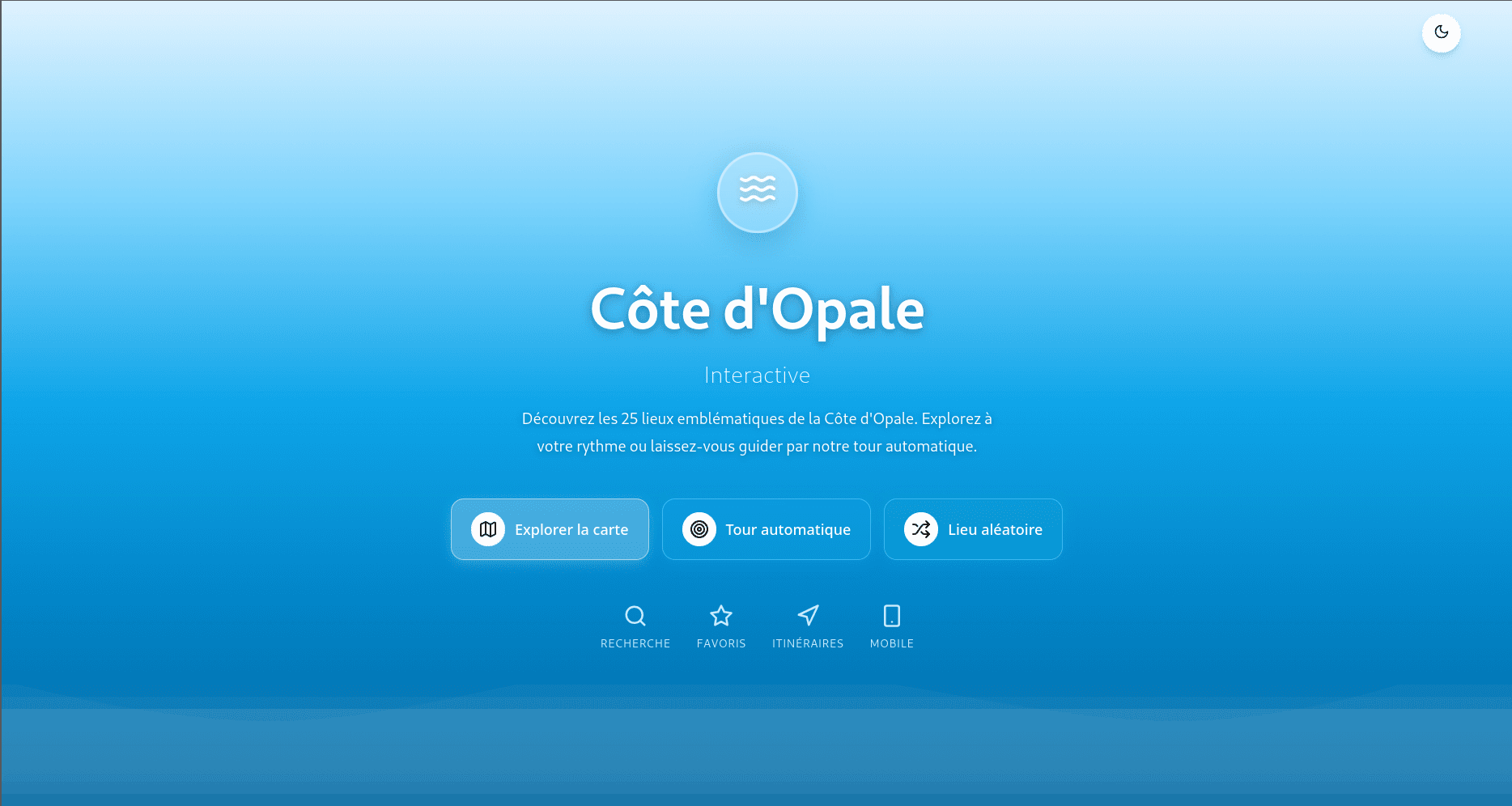 Screenshot de Côte d'Opale Interactive