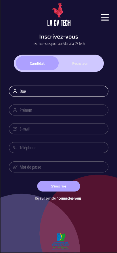 Screenshot de CVTech