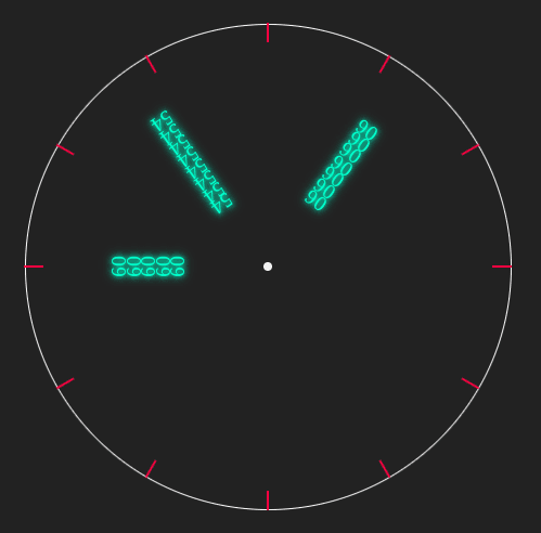 Screenshot 1 de Horloge Créative