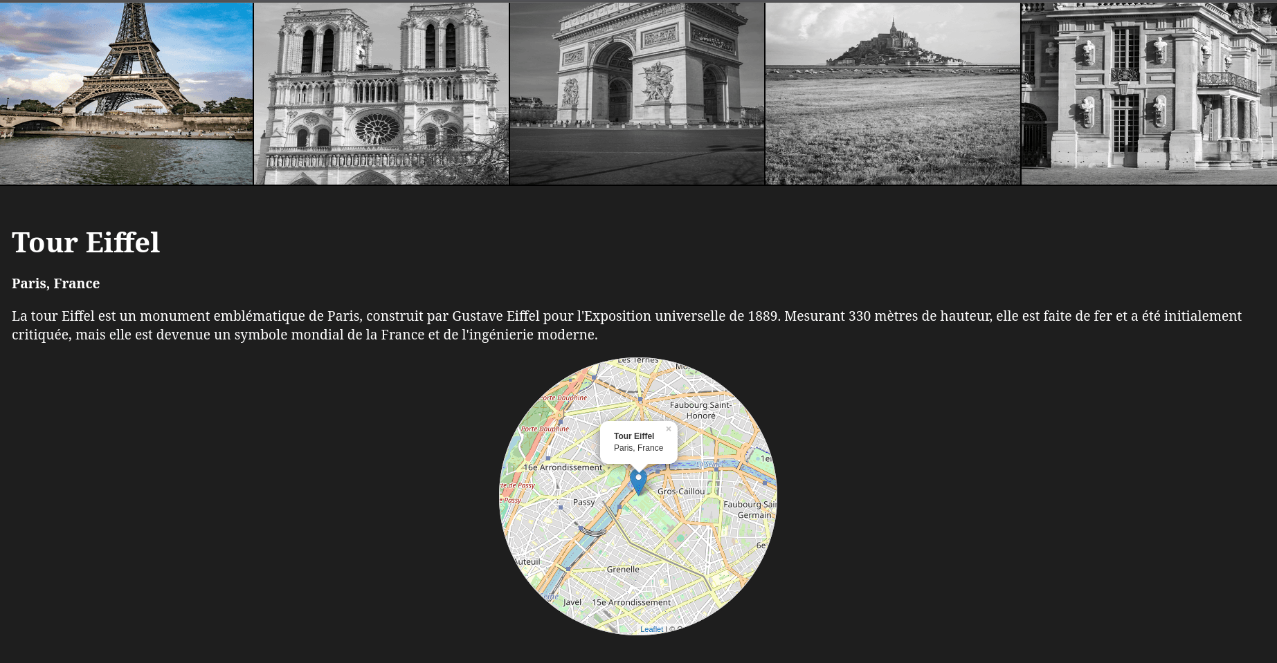 Screenshot 3 de Monuments Explorer