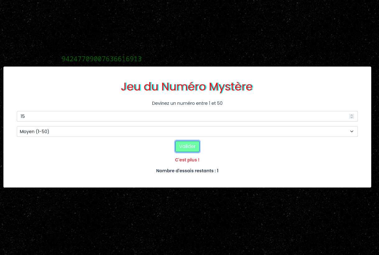 Screenshot 1 de Nombre Mystère