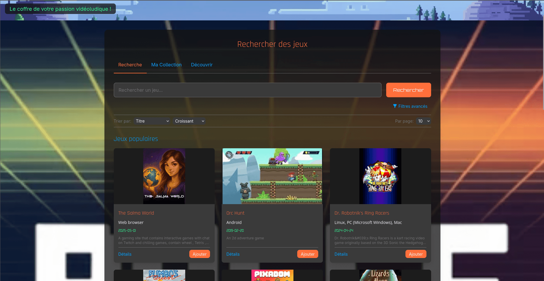 Screenshot 1 de PlayVault