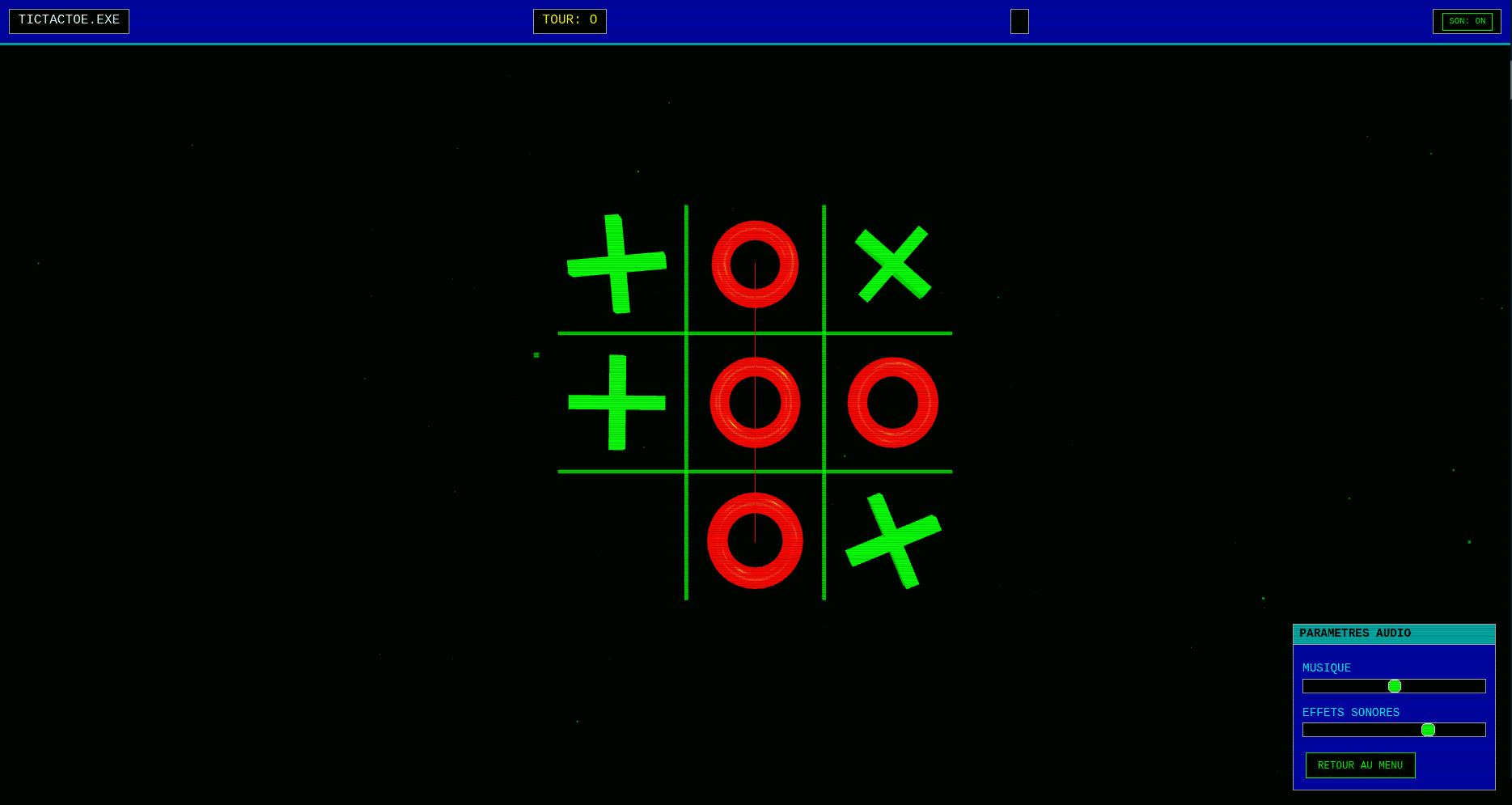 Screenshot 2 de TIC-TAC-TOE.EXE