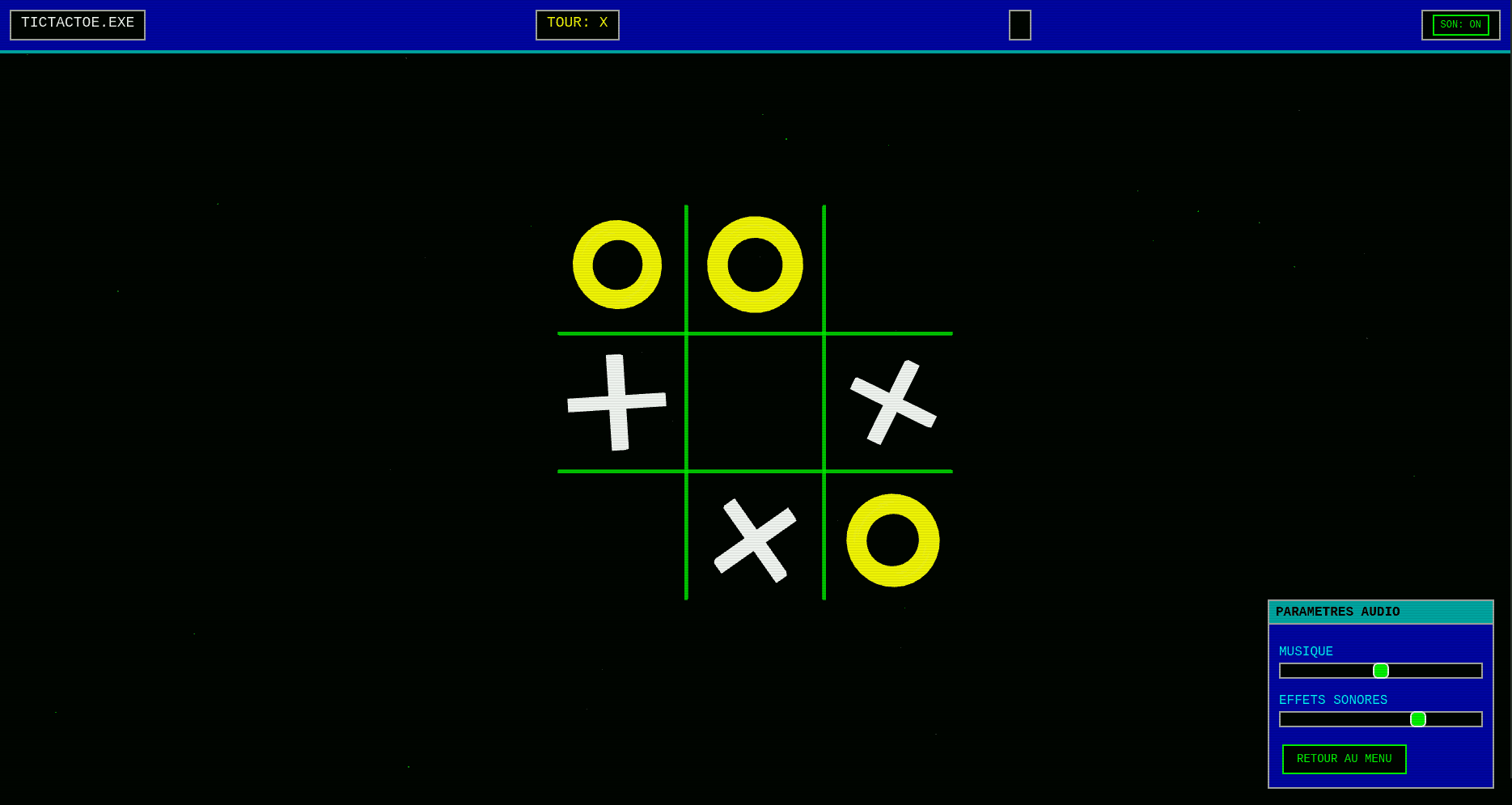 Screenshot 3 de TIC-TAC-TOE.EXE